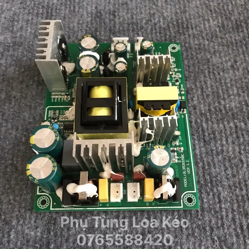 Board Nguồn Loa Kéo 28 và 30v Đôi +-