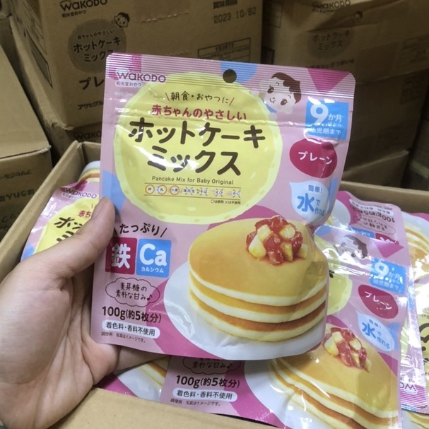 Bột làm bánh Pancake Wakodo (date 2024)