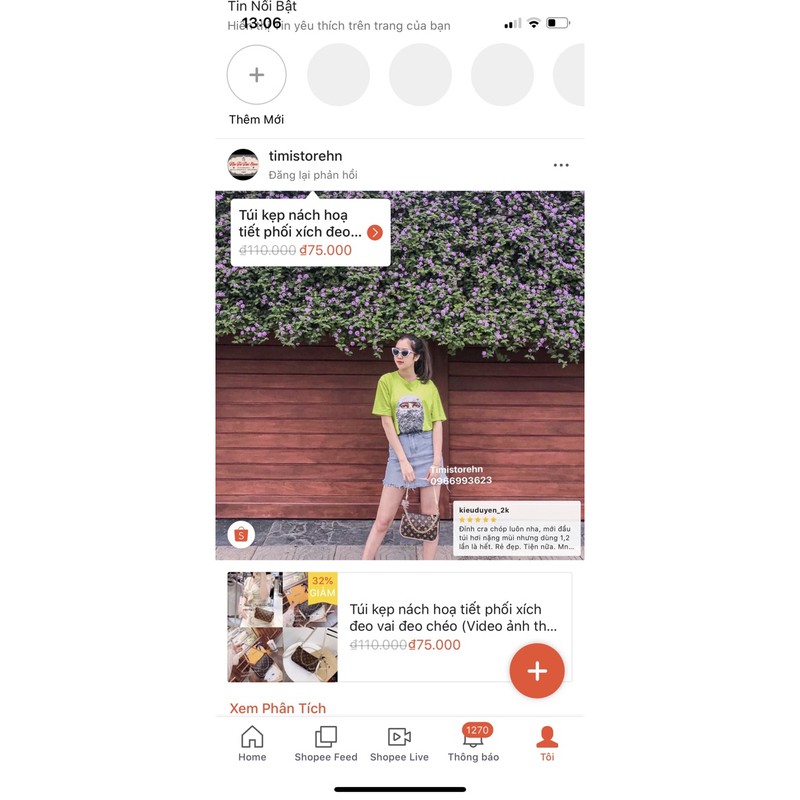 [Mã FAMAYWA2 giảm 10k đơn từ 50k] Túi kẹp nách hoạ tiết phối xích đeo vai đeo chéo (Video ảnh thật) | BigBuy360 - bigbuy360.vn