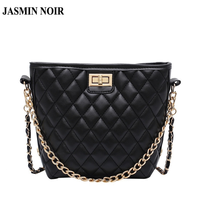 Túi Đeo Vai Nữ JASMIN NOIR Dạng Xô Thời Trang Hàn Quốc Thiết Kế Đơn Giản