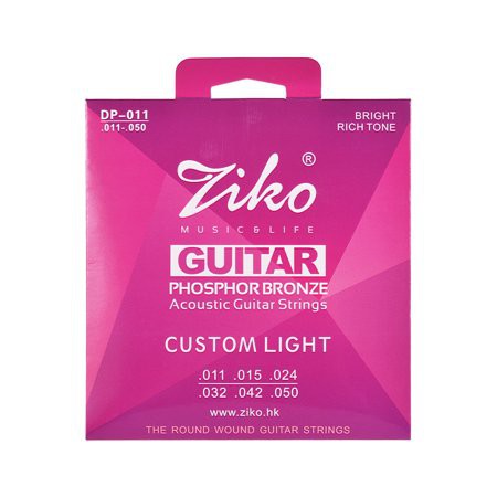 ZIKO DP Series- Bộ Dây Đàn Guitar Acoustic Phosphor Bronze Ziko DP-010 DP-011 DP-012