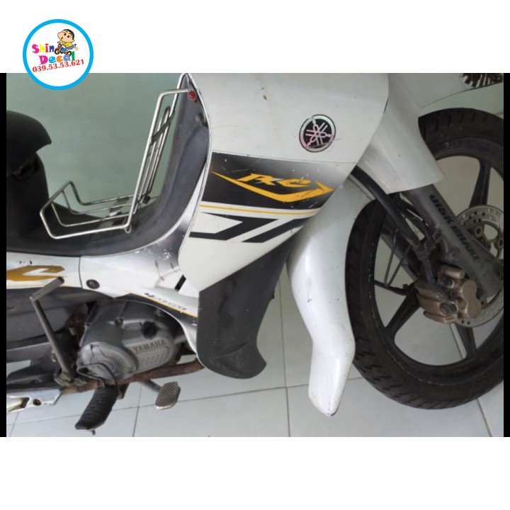 Tem xe jupiter rc gravitar trắng đen