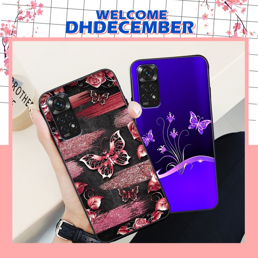 Ốp lưng Xiaomi REDMI NOTE 11 / 11S / 11 PRO 5G in hình hoa tinh tế , mới mẻ DH DECEMBER