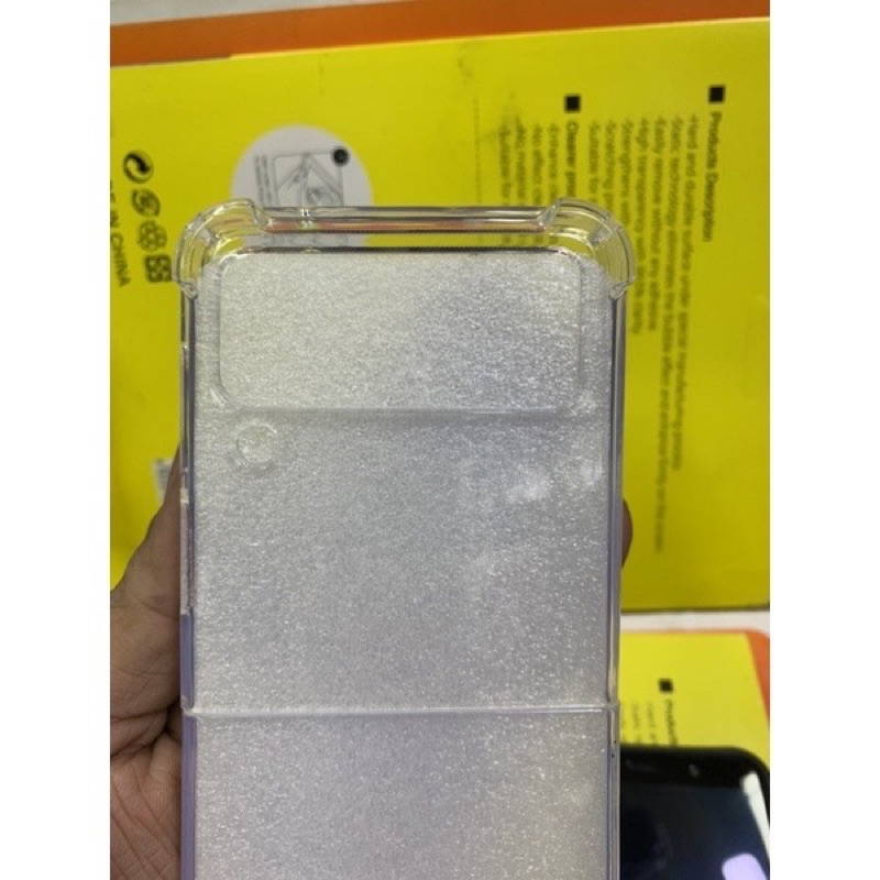 Ốp lưng Samsung Galaxy Z Flip 3/ Flip3 dẻo trong chống sốc