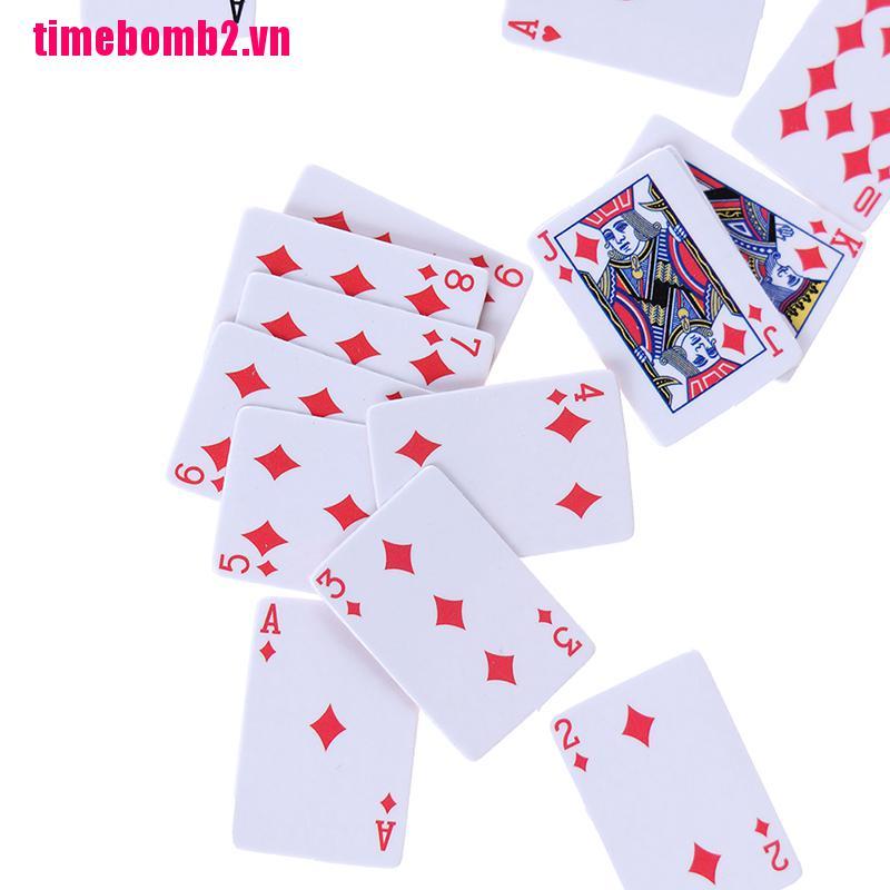 Bộ Thẻ Bài Tây Tỉ Lệ 1: 12 Dành Cho Búp Bê