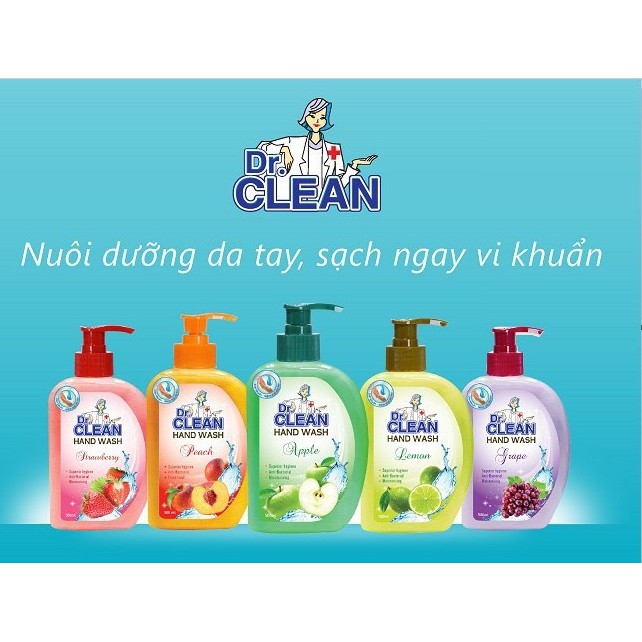 Nước rửa tay Dr clean 500g