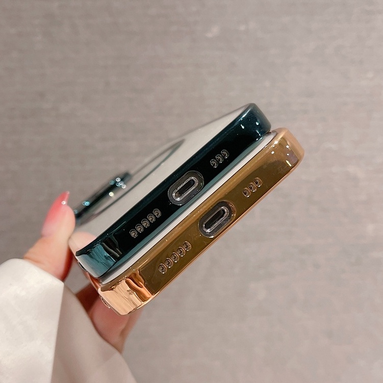 Ốp Điện Thoại Cứng Trong Suốt Có Vòng Nhẫn Kim Loại Bảo Vệ camera Cho iphone 13 pro max 12 pro max 11 pro max 12mini 13mini 13pro 12pro