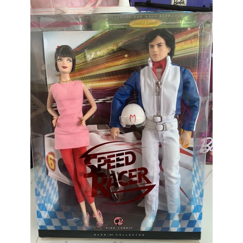 Set barbie ken Speed Racer