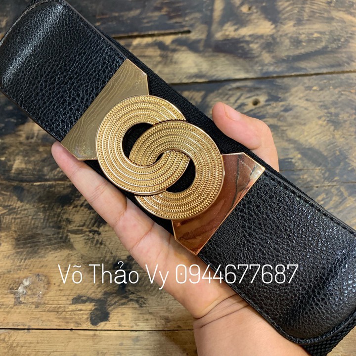 Đai váy bản 6 cm,lưng thun co giãn
