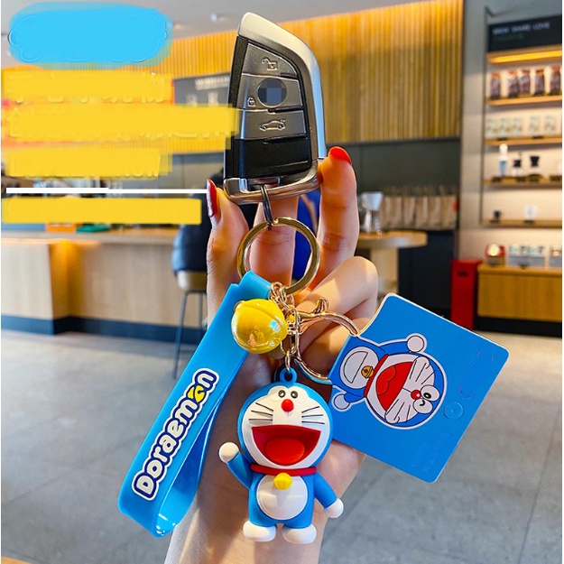 Móc Khóa Cao Cấp Hình ĐOREMON Cute ,phụ kiện Túi Xách dễ thương -Minkey