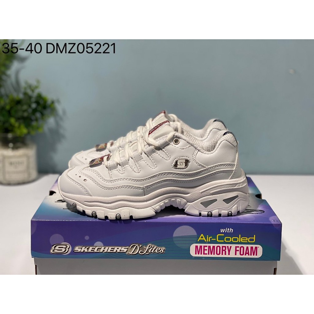 Giày Thể Thao Đế Dày Siêu Nhẹ Skechers D 'lites