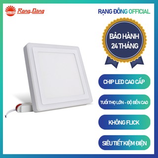 Đèn LED ốp trần đổi màu D LN24L ĐM 247x247/24W