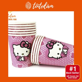 Cốc Giấy (6cái) Trang Trí Sinh Nhật - Tôi Tự Làm