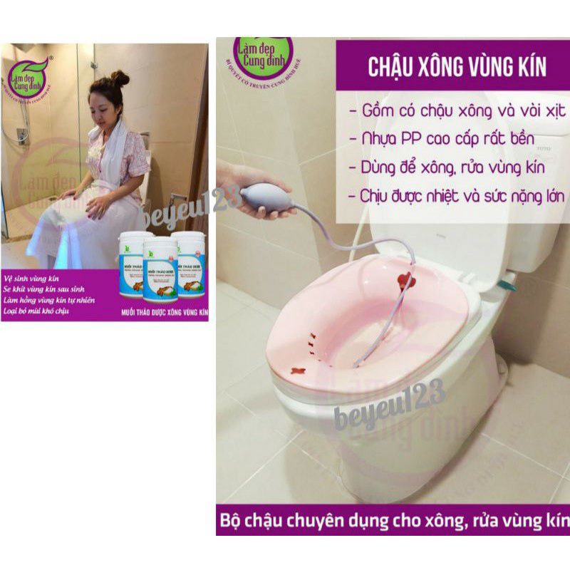 Chậu xông / Muối thảo dược xông vùng kín 350gr Bảo nhiên cho Mẹ sau sinh - Việt Nam