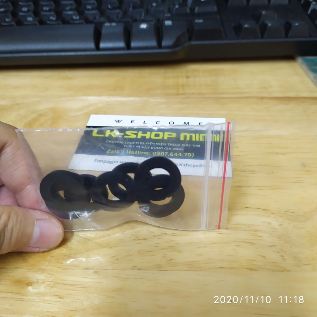 Combo Ron cao su phi 21mm cho vòi nước  10 cái