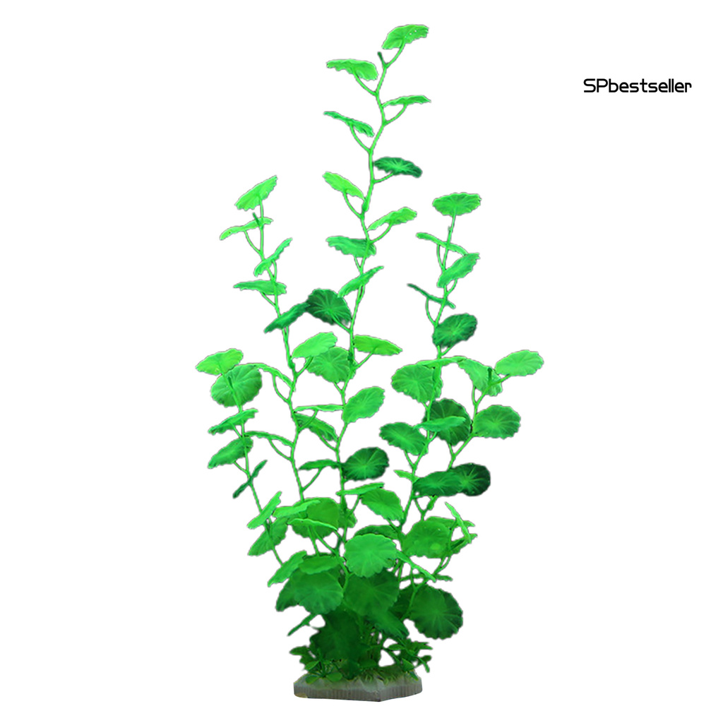 Lá Sen Nhân Tạo Bằng Nhựa Dùng Để Trang Trí Bể Cá