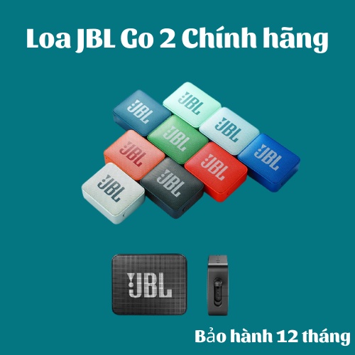 Loa bluetooth JBL GO 2 NEW - Chính hãng có video thực tế