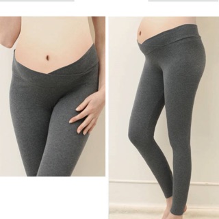 Quần legging bầu UNI cạp chéo