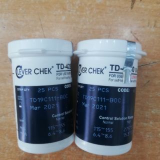 Que thử đường clever chek 25 que - ảnh sản phẩm 2