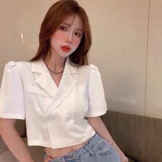 Áo vest khoác mỏng dáng ngắn