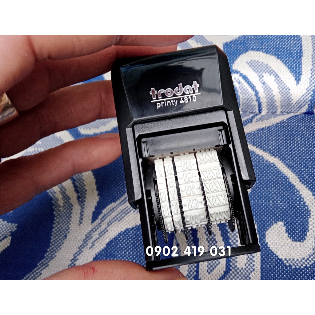 Combo Dấu Ngày Tháng Năm Đóng Lên Nhiều Chất Liệu - Trodat 4810MA