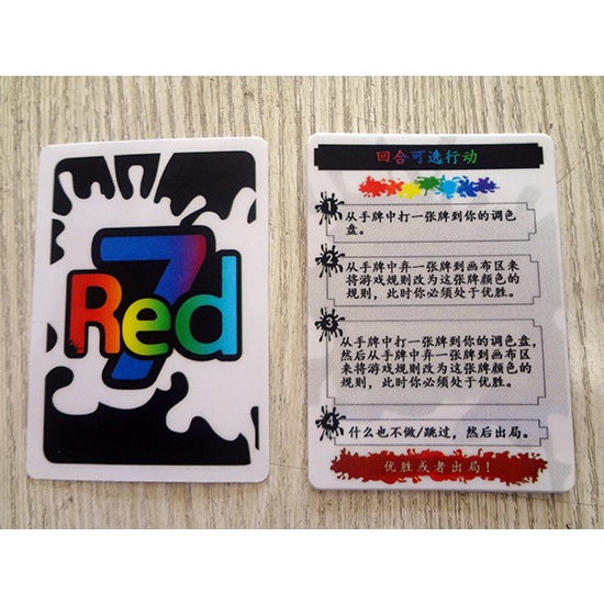 Bộ Bài Board Game Red 7