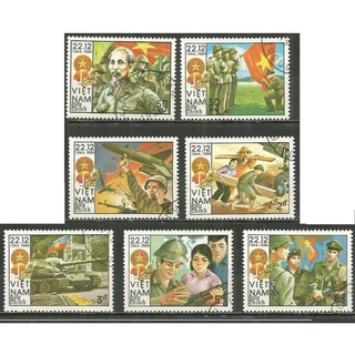[26]Tem sưu tập Tem Việt Nam Kỷ niệm 40 năm thành lập Quân đội Nhân dân Việt Nam 1984 ( tem bác Hồ )