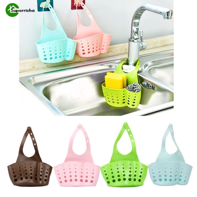 Giỏ treo đựng đồ dùng gắn bồn rửa nhà bếp tiện dụng