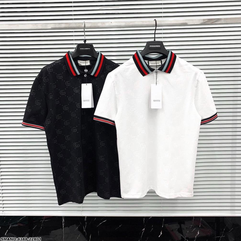 Áo Phông Nam Gucci Có Cổ Phong Cách Sành Điệu 4388 *