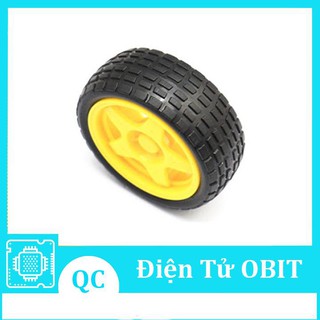 Bánh Xe Robot  Màu Vàng