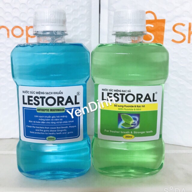 Nước Súc Miệng Lastoral 250ml Hương Bạc Hà