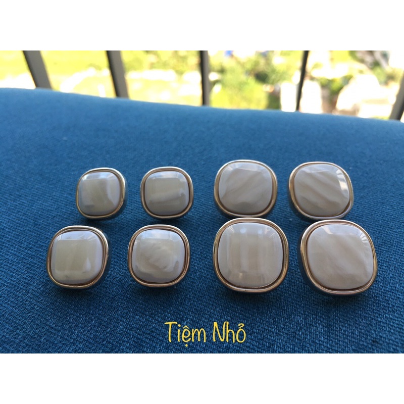 Nút cẩmm thạch kích 1.5cm & 2cm