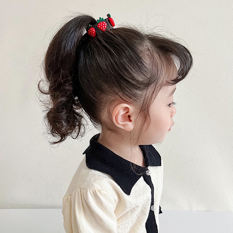 Kẹp Tóc Đuôi Ngựa Phong Cách Hàn Quốc Cho Bé Gái