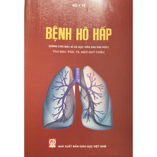 Sách Bệnh hô hấp - Bộ y tế