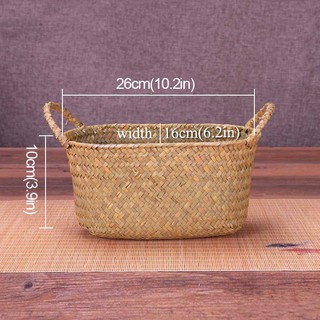 Giỏ Đan Lát Đựng Đồ Tiện Lợi