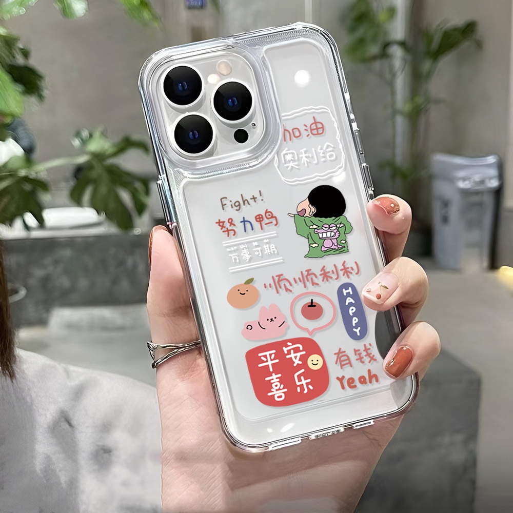 Ốp Điện Thoại Trong Suốt Họa Tiết Vũ Trụ Cho iphone 14ProMax 14Plus 13 11 12 7Plus X XR XS Max 8 7