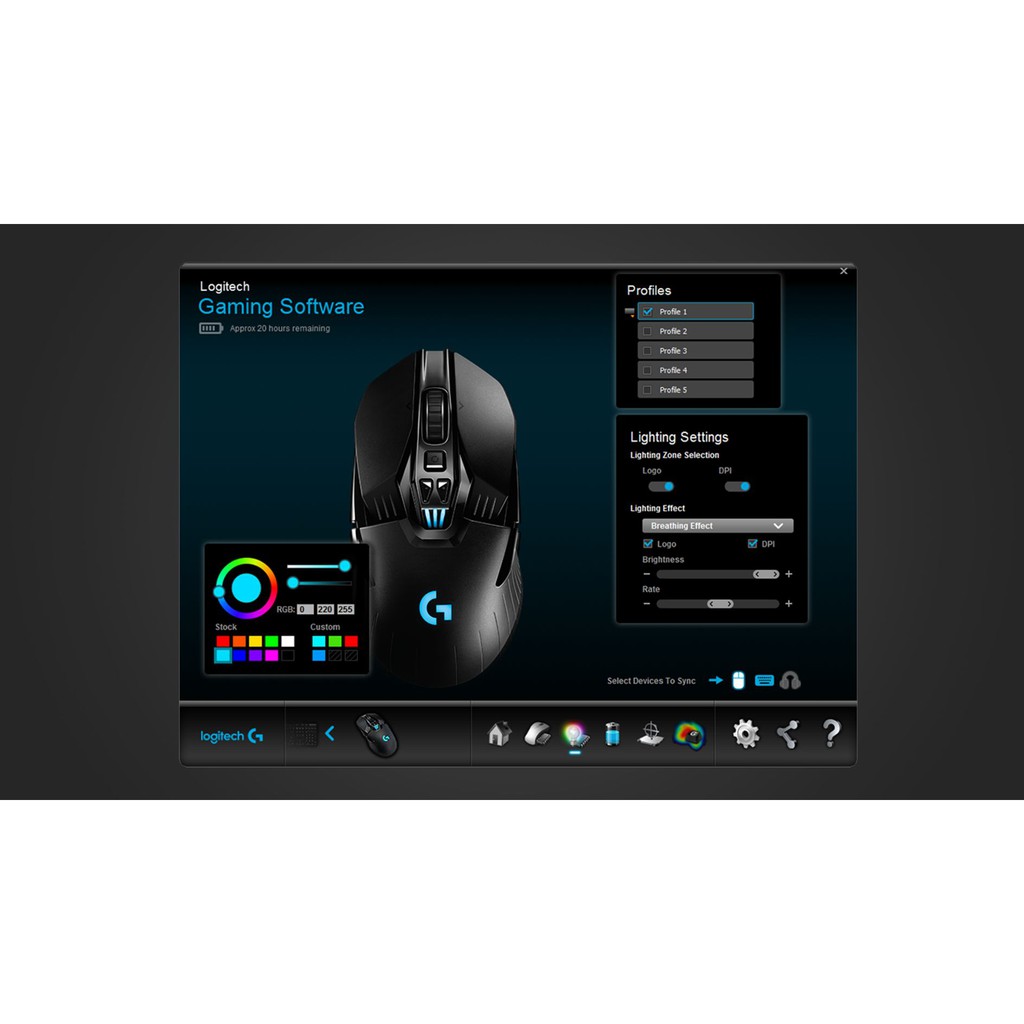 Chuột game không dây Logitech G903 Full phụ kiện (Full Box) đẹp 95% Bảo Hành 2 tháng