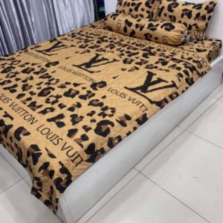 Sét hè chăn ga gối poly 5 món
