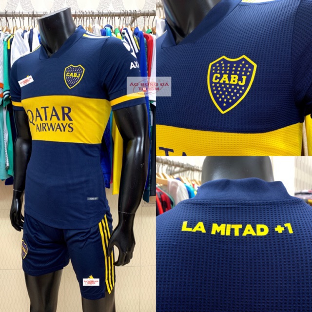 CLB BOCA JUNIORS mùa 20/21 - Áo Bóng Đá bản PLAYER - màu Xanh Sân nhà