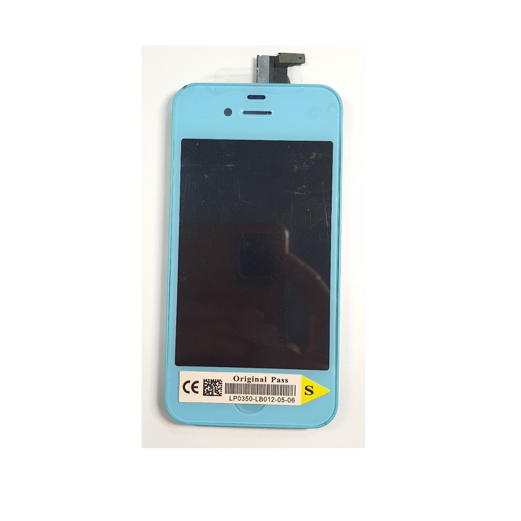 Màn hình IPhone 4S màu xanh dương ( Full nguyên bộ )