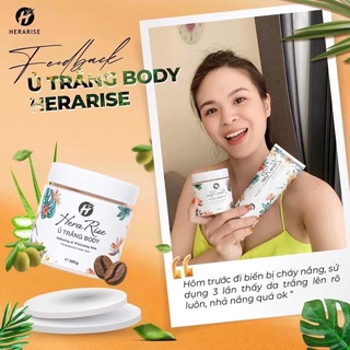 Combo dưỡng trắng da Body Herarise