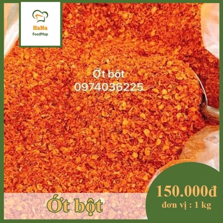 Ớt bột huế tự làm bằng tay 100% nguyên chất 500gr đặc sản huế nani