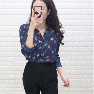 Áo sơ mi họa tiết đẹp,nhiều màu Primark xuất dư