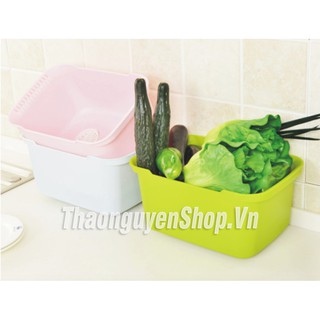Chậu rửa có van thoát nước