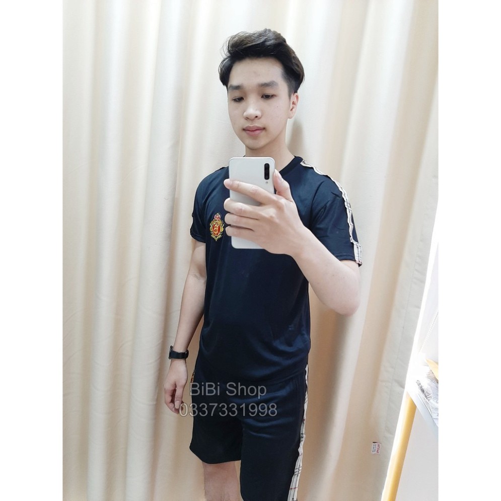 Đồ Bộ Nam, Bộ Thể Thao Nam Thêu Logo Vương Miện B Cao Cấp BB21 < == | BigBuy360 - bigbuy360.vn