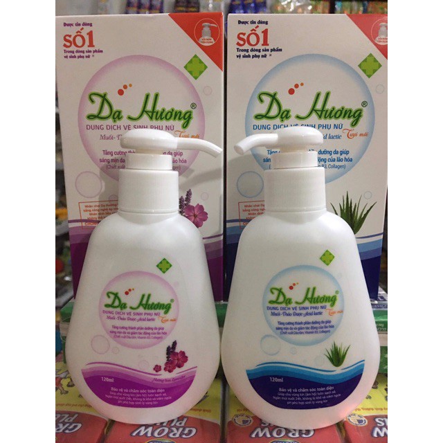 Dung Dịch Vệ Sinh Phụ Nữ Dạ Hương Xanh (120ml) - Victory Pharmacy