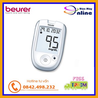 (Thiết Bị Chính Hãng) Máy Đo Đường Huyết Beurer GL42 - Hàng Nhập Đức