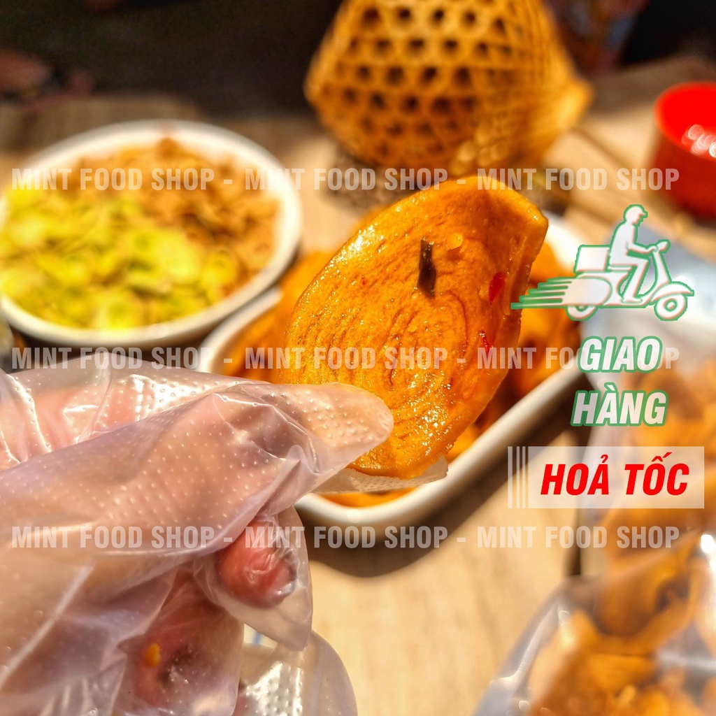 Bánh Tai Heo Sốt Mắm Ớt Cực Ngon Túi 500gr