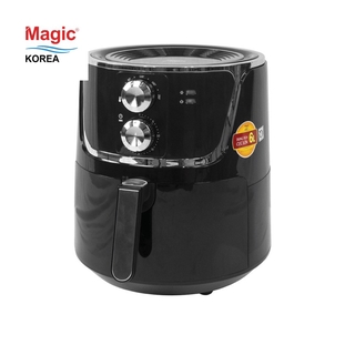 Nồi Chiên Không Dầu Magic Korea A801 - Đen + Tặng 01 Hộp hâm cơm A03 trị giá 199.000đ