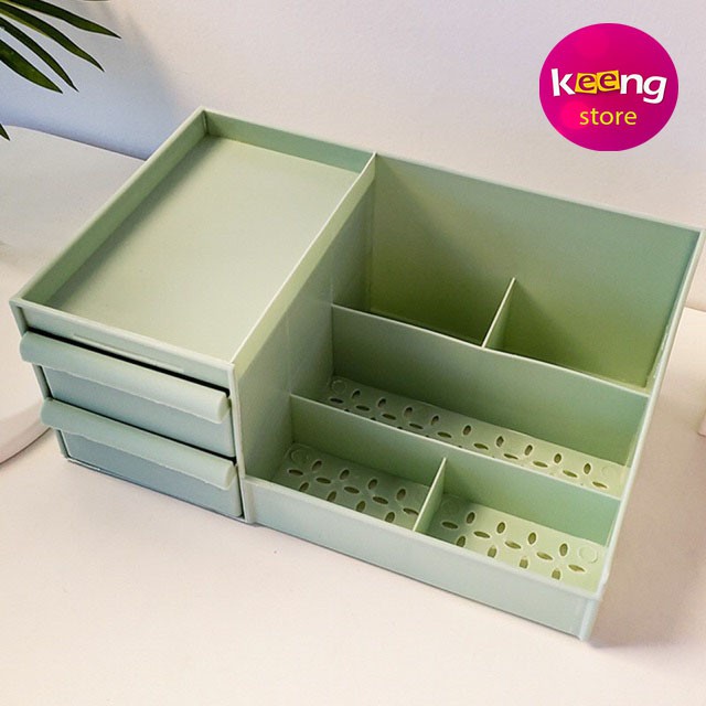 KỆ ĐỰNG MỸ PHẨM ĐA NĂNG 3 TẦNG NHIỀU NGĂN KÉO BẰNG NHỰA TIỆN DỤNG